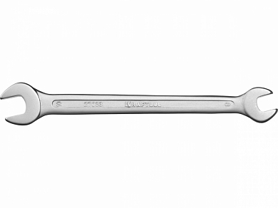 Ключ KRAFTOOL "EXPERT" гаечный рожковый, Cr-V сталь, хромированный, 8х10мм от компании ПРОМАГ