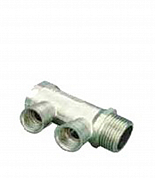 Коллектор 3/4' х 2 выхода 1/2' ВР (VTc.550.N.0502) VALTEC VTc.550.N.0502 