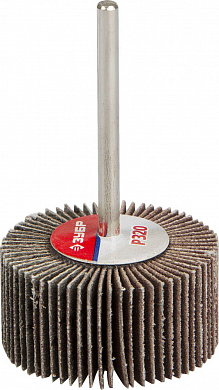 Круг шлифовальный лепестковый на шпильке мм ЗУБР 36600-320 фото