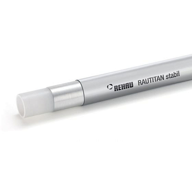 Труба металлопластиковая RAUTITAN stabil 25х3.7 мм, бухта 50м Rehau 11301411050 