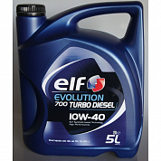 Масло моторное 10W40, ELF EVOL.700 STI (кан 5л)  ELF EVOL 10W40 