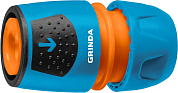 Соединитель универсальный GRINDA из ударопрочной пластмассы, 1/2"-3/4" GRINDA 8-426225 