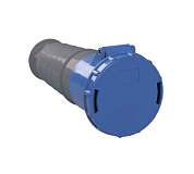 Розетка 233 переносная 2Р+РЕ 63А 220В IP54 IEK PSR21-063-3 