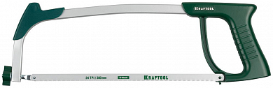 Ножовка по металлу KRAFTOOL "EXPERT", металлическая рукоятка, натяжение 120 кг, 300 мм от компании ПРОМАГ