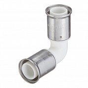Угольник пресс 90 град 32х32 ПВДФ белый (1PKW-3232) Henco 1PKW-3232 