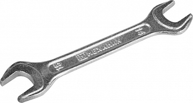 Ключ рожковый "МЕХАНИК" оцинкованный, 14х15мм от компании ПРОМАГ