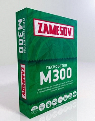 Пескобетон М-300 (ЦЕМ I 42,5Н) Портланд ZAMESOV 50кг