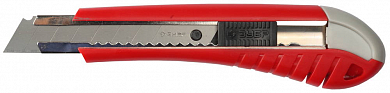 Нож ЗУБР "МАСТЕР" с выдвижным сегментированным лезвием, сталь У8А, 18мм от компании ПРОМАГ