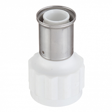Муфта пресс 32х5/4'ВР переходная, ПВДФ белая (18PKW-3207) Henco 18PKW-3207 