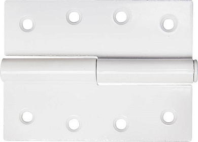 Петля дверная STAYER "MASTER" разъемная, цвет белый, правая, 100мм STAYER 37613-100-2R 