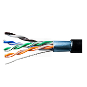 Витая пара UTP 5e 4x2x0.51 Cu LSZH нг(А)-HF In. SUPRLAN 01-0307-1 