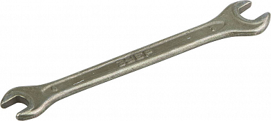 Ключ рожковый ЗУБР, серия "Т-80", оцинкованный, 6х7мм от компании ПРОМАГ