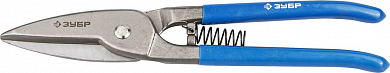 Ножницы по металлу цельнокованые ЗУБР 300мм, прямые, усиленные, твердость HRC 58-61 от компании ПРОМАГ