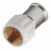 Муфта пресс 26х3/4'ВР переходная, ПВДФ белая (18PKW-2605) Henco 18PKW-2605 
