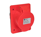 Розетка кабельная 32А 3Р+Е IP44 скрытая 380В 424 EKF ps-424-32-380 