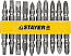 Набор STAYER Биты "MASTER" двухсторонние в пластиковом держателе, Cr-V, 10 предметов
