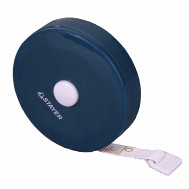 Рулетка измерительная  2м/15мм STAYER компактная, фиберглассовая, синяя, непрерывное полотно от компании ПРОМАГ