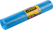 Мешки особопрочные STAYER "Comfort" для сбора мусора, голубые, 120л, 50шт STAYER 39156-120 