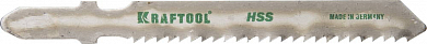 Полотна KRAFTOOL, T118B, для эл/лобзика, HSS, по металлу (1,5-5мм), EU-хвост., шаг 2мм, 55мм, 2шт от компании ПРОМАГ