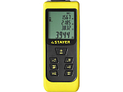 Дальномер STAYER "MASTER" MAX-Control лазерный, 2 точки отсчета, дальность 50м, точность 2мм заказать на isnab.ru