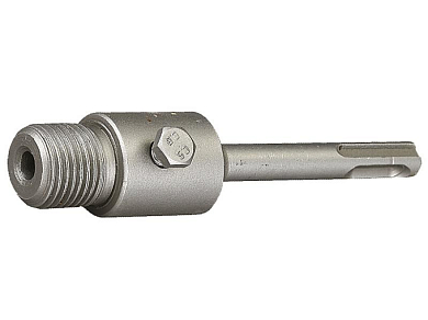 Державка ЗУБР для бур коронки с хвостовиком SDS Plus, L-100мм,резьба М22,конусное крепление центрир  ЗУБР 29187-100_z01 