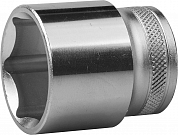 Торцовая головка KRAFTOOL "INDUSTRIE QUALITAT", Cr-V, FLANK, хромосатинированная, 1/2", 30 мм KRAFTOOL 27805-30_z01 