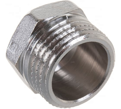 Пробка НР никелированная 1/2 (SFT-0025-000012) STOUT RG008Q0QTIEK2O 