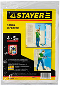 Пленка STAYER "STANDARD" защитная укрывочная, HDPE, 7 мкм, 4 х 5 м STAYER 1225-07-05 