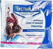 ЧИСТЫЙ ДОМ гранулы от крыс и мышей 50 г ЧИСТЫЙ ДОМ 4601826004867 