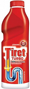 TIRET TURBO Гель для удаления засоров в канализационных трубах 1 л Tiret 4607109400814 