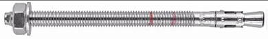 Анкер KRAFTOOL клиновой, оцинкованный, ETA Option 7, М16x125, 25шт KRAFTOOL 302184-16-125 