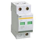 Ограничитель перенапряжения ОПС1-C 2P 20кА 400В IEK MOP20-2-C 