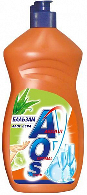 AOS Средство для мытья посуды Аква Алоэ Вера 450мл AOS 4604049095650 