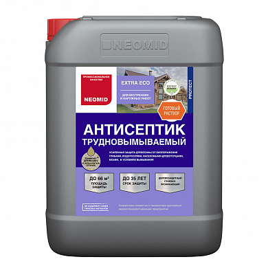 Антисептик трудновымываемый NEOMID Extra eco 10 кг NEOMID Н-E-10-10 