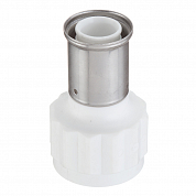 Муфта пресс 32х5/4'ВР переходная, ПВДФ белая (18PKW-3207) Henco 18PKW-3207 