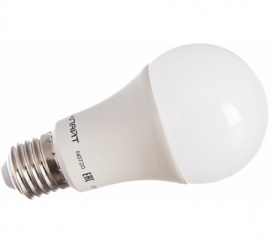 Лампа светодиодная LED 20вт Е27 белый (61158 OLL-A60) ОНЛАЙТ 61158 OLL-A60 
