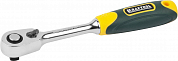 Трещотка для торцовых головок KRAFTOOL "PRO", Сr-V сталь, 60 зубцов, 1/4" KRAFTOOL 27794-1/4 