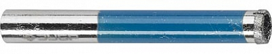 Сверло ЗУБР алмазное трубчатое по стеклу, зерно 100, 6мм