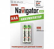 Аккумулятор Navigator 94 461 NHR-800-HR03-BP2 (уп.2шт)  94 461 