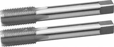 Метчики ЗУБР "ЭКСПЕРТ" машинно-ручные, комплектные для нарезания метрической резьбы, М16 x 1,5, 2шт от компании ПРОМАГ