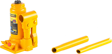 Домкрат STAYER "PROFI" гидравлический бутылочный, 2т, 148-278мм STAYER 43160-2 