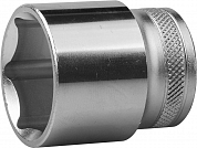 Торцовая головка KRAFTOOL "INDUSTRIE QUALITAT", Cr-V, FLANK, хромосатинированная, 1/2", 28 мм KRAFTOOL 27805-28_z01 