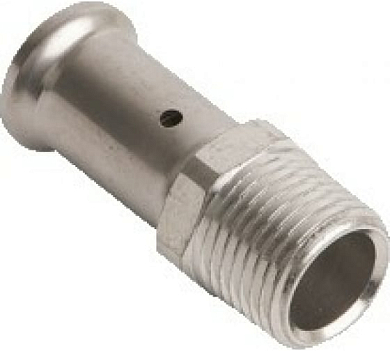 Муфта пресс 16х3/4'НР латунь (17P-1605) Henco 17P-1605 