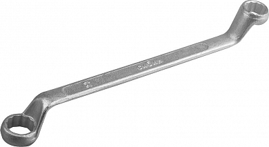 Ключ накидной СИБИН, изогнутый оцинкованный, 19х22мм от компании ПРОМАГ
