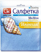GRIFON салфетка из микрофибры универсальная 30 * 30 см 1 шт GRIFON 4607699000005 