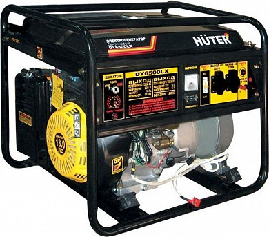 Электрогенератор Huter, 3кВт, 220В, 1.2 л/ч, 4-х тактный, 40кг  64/1/21 