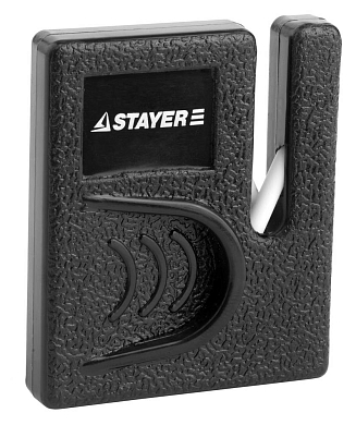 Точилка STAYER "MASTER", для ножей, компактная, керамическая рабочая часть STAYER 47511 