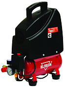 ELITECH Компр..коакс.,б/мас,6л,вх.180л/мин,8бар,1.1кВт,11кг,2инстр.  КПБ 190/6+ОН 