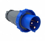 Вилка переносная ССИ-033 63А-6ч/200-250В 2Р+РЕ IP67 MAGNUM IEK PSN01-063-3 