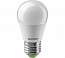 Лампа светодиодная LED 10вт E27 теплый матовый шар PROMO ОНЛАЙТ (82912 OLL-G45)